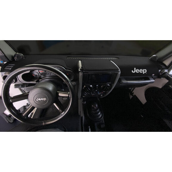 Load image into Gallery viewer, Covercraft Jeep Logo Custom Dash Cover for 11-18 Jeep Wrangler JK
