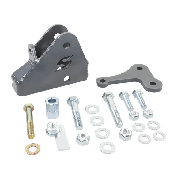 Synergy Manufacturing 8855-01 Front Track Bar Relocation Bracket for 18-24 Jeep Wrangler JL & 20-24 Gladiator JT