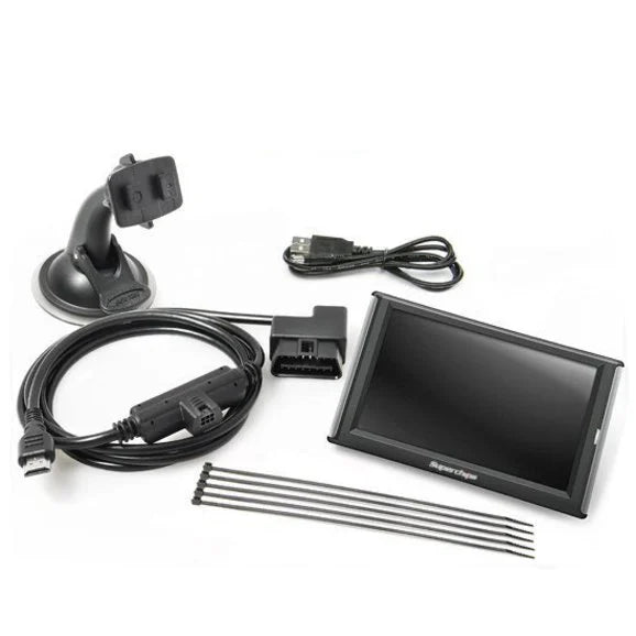 Load image into Gallery viewer, Superchips 42051-L Traildash2 with LIT Wide Shot Pods and EAS Power Switch for 15-18 Jeep Wrangler JK
