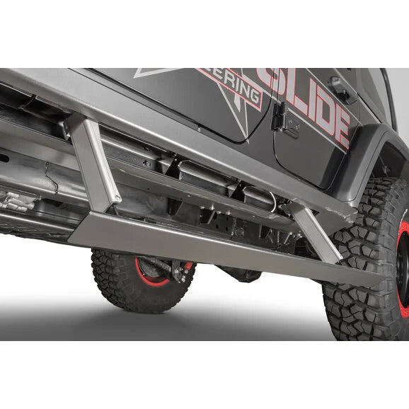 Load image into Gallery viewer, Rock Slide Engineering Gen III Step Sliders for 18-24 Jeep Wrangler JL Unlimited 4-Door
