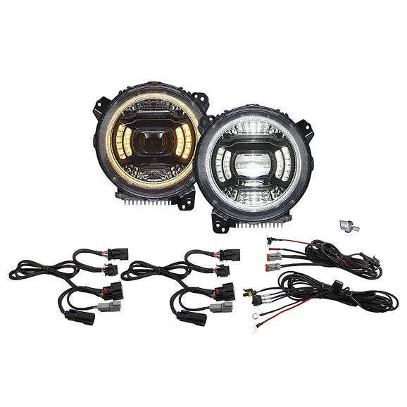 Load image into Gallery viewer, Diode Dynamics DD5165 Elite Max LED Headlights for 18-22 Jeep Wrangler JL and Gladiator JT
