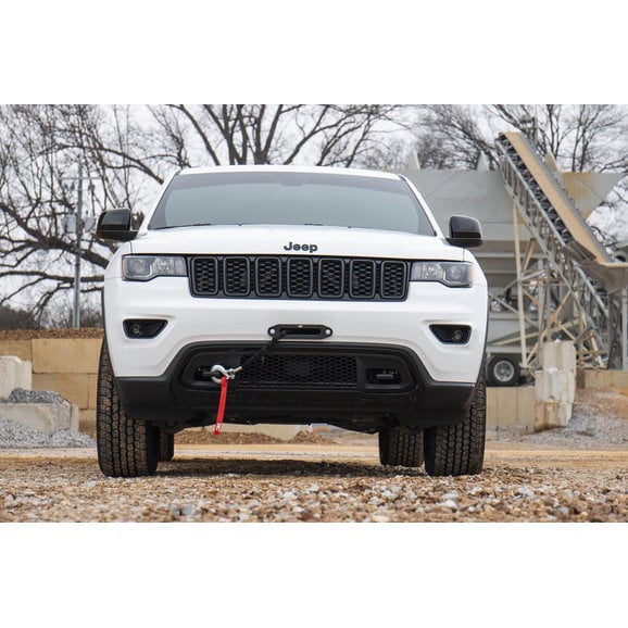 Load image into Gallery viewer, Rough Country 10602 Hidden Winch Mounting Plate for 14-21 Jeep Grand Cherokee WK2
