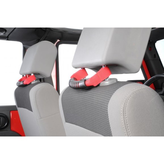 Load image into Gallery viewer, Rugged Ridge Rear Seat Grab Handles for 07-23 Jeep Wrangler JL, JK &amp; Gladiator JT
