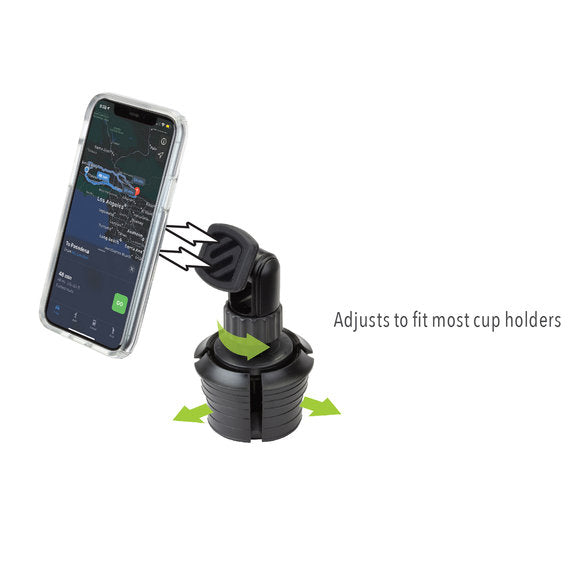 Load image into Gallery viewer, Scosche MAGCUPM-SP1 QuickGrip Magnetic Cup Holder Phone/GPS Mount
