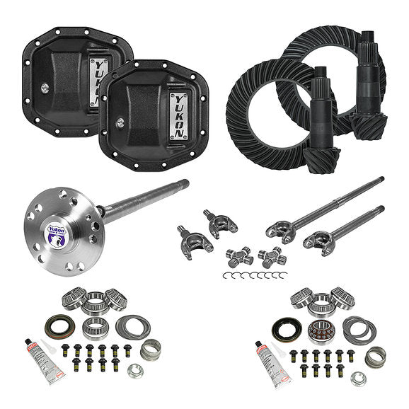 Load image into Gallery viewer, Yukon Gear &amp; Axle Ring and Pinon Gear Kits for 18-24 Jeep Wrangler JL with Front M186 &amp; Rear M200 Axles
