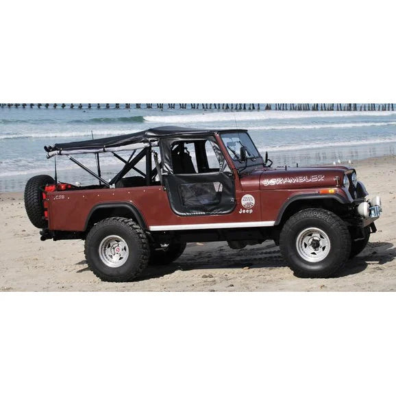 Bestop 51311-01 Tigertop Soft Top in Black Vinyl for 67-73 Jeepster Commando