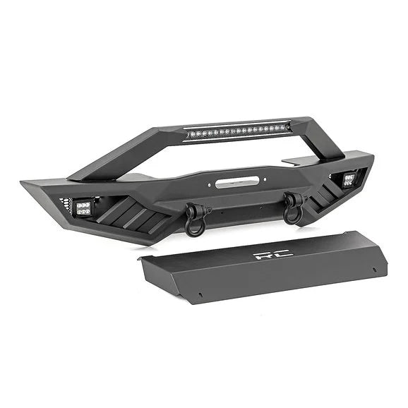 Load image into Gallery viewer, Rough Country 10645A Full-Width Off-Road Front Bumper for 18-24 Jeep Wrangler JL &amp; 20-24 Gladiator JT
