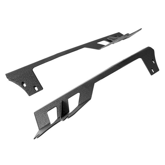 Load image into Gallery viewer, Quake LED QBJ405 Dual Upper Windshield Light Bar Brackets for 07-18 Jeep Wrangler JK
