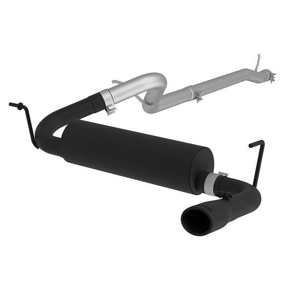 Load image into Gallery viewer, MBRP Cat Back Exhaust System for 12-18 Jeep Wrangler Unlimited JK 4 Door with 3.6L
