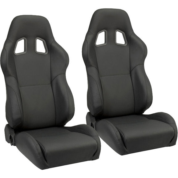 Load image into Gallery viewer, Corbeau A4 Reclining Racing Seat Pair for Jeep CJ-7, Wrangler YJ, TJ, JK &amp; Unlimited
