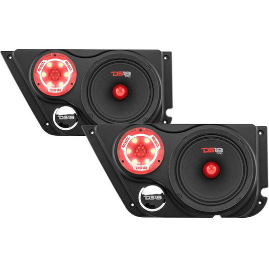 DS18 Door Speaker Panels for 07-18 Jeep Wrangler JK