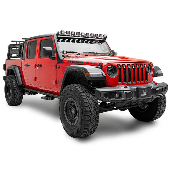 Load image into Gallery viewer, ZROADZ Multi-LED Roof Cross Bar with A-Pillar Brackets &amp; LED Lights for 18-24 Jeep Wrangler JL &amp; Gladiator JT
