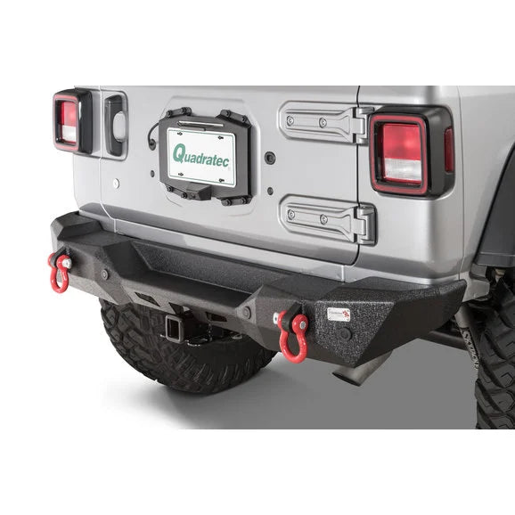 Load image into Gallery viewer, Kentrol 80718 BackSide LED License Plate Mount for 18-24 Jeep Wrangler JL
