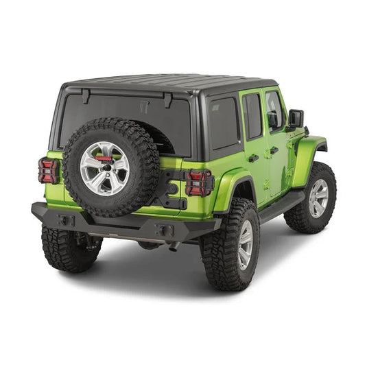 Rugged Ridge 11548.51 Spartan Full Width Rear Bumper for 18-24 Jeep Wrangler JL