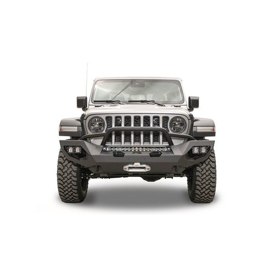 Fab Fours Matrix Front Bumper for 18-20 Jeep Wrangler JL & Gladiator JT