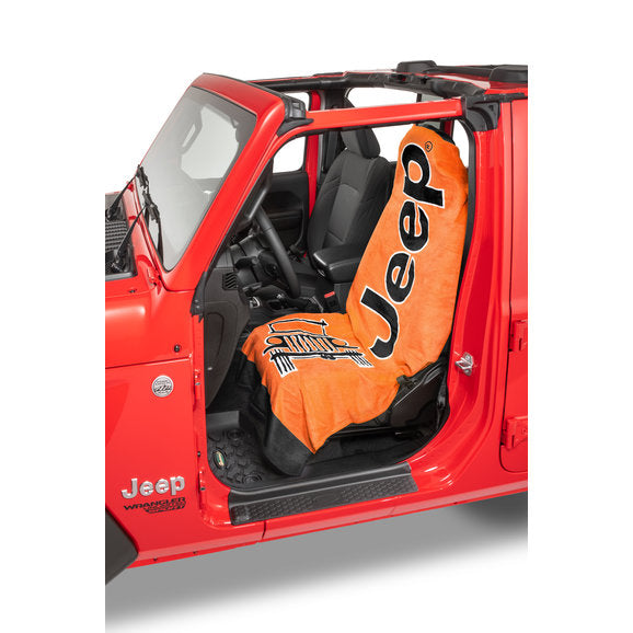 Load image into Gallery viewer, Insync Jeep Logo Towel 2 Go Seat Cover
