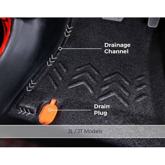 Load image into Gallery viewer, Armorlite Flooring Kits for 18-21 Jeep Wrangler JL &amp; Gladiator JT
