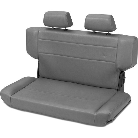 Load image into Gallery viewer, Bestop TrailMax II Fold &amp; Tumble Rear Bench Seat in Vinyl for 97-06 Jeep Wrangler TJ
