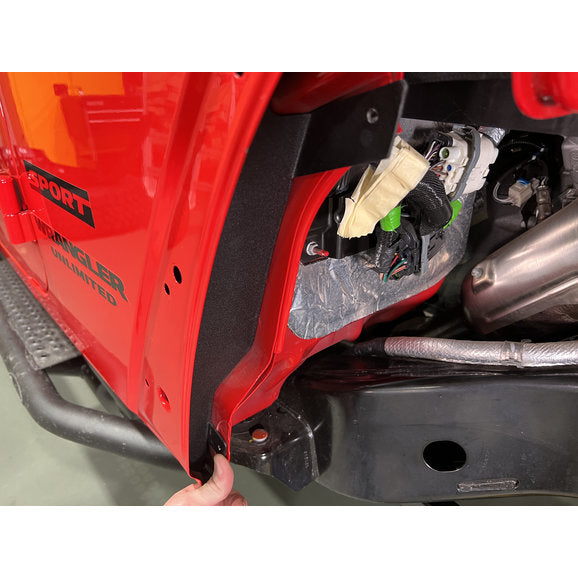 Load image into Gallery viewer, TACTIK Aluminum Inner Fender Liners for 07-18 Jeep Wrangler JK
