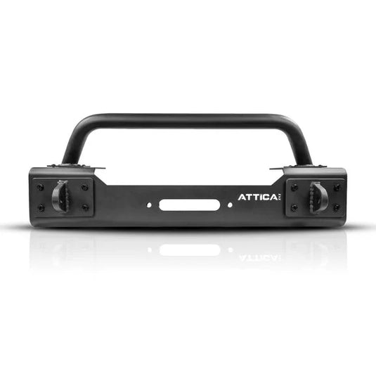 Attica 4x4 ATTJL01A108-BX Apex Series Front Stubby Bumper for 18-24 Jeep Wrangler JL & Gladiator JT