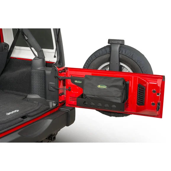 Load image into Gallery viewer, Quadratec Tailgate Cargo Shelf for 07-18 Jeep Wrangler JK
