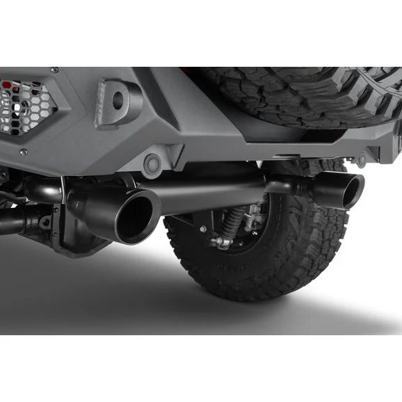 Load image into Gallery viewer, Quadratec Axle Back Exhaust for 18-24 Jeep Wrangler JL with 3.6L or 2.0L Engine
