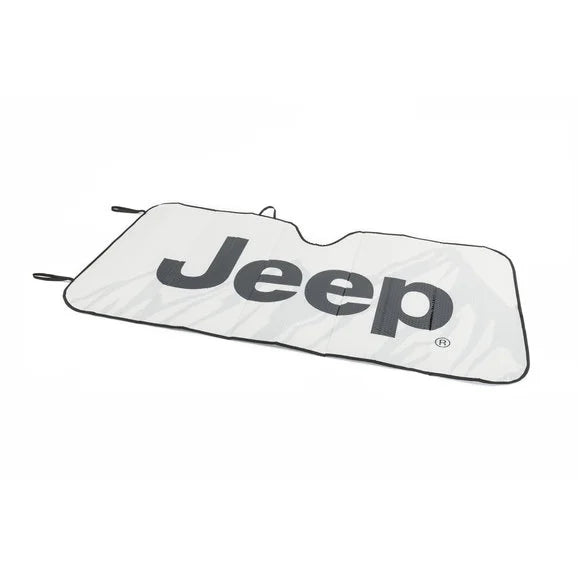 Load image into Gallery viewer, Plasticolor 003718R01 Universal Jeep Logo Sun Shade
