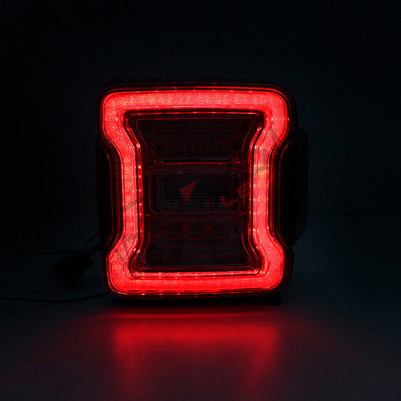 Load image into Gallery viewer, Quake LED QTE345 Redout LED Tail Lights for 18-24 Jeep Wrangler JL
