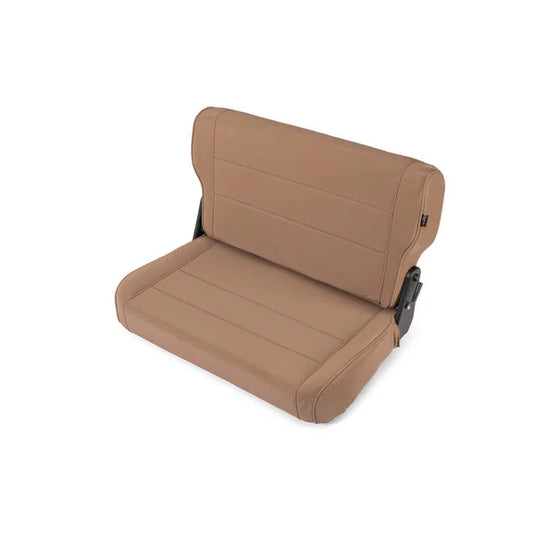 Rugged Ridge Fold & Tumble Vinyl Rear Seat for 76-95 Jeep CJ & Wrangler YJ