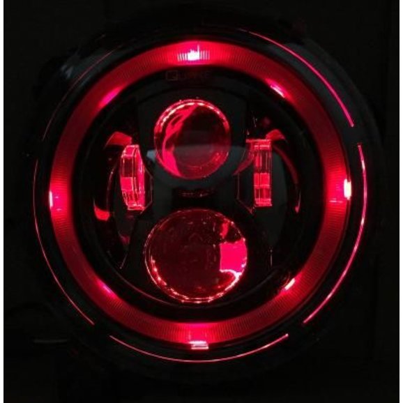 Load image into Gallery viewer, Quake LED QTE1039 RGB 9&quot; LED Headlights with DRL Halo, and Sequential Turns for 18-24 Jeep Wrangler JL &amp; 2024 Gladiator JT
