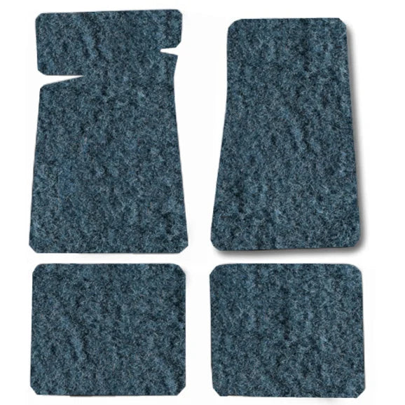 Auto Custom Carpets Custom Fit Floor Mat 4-Piece Set for 76-83 Jeep CJ5