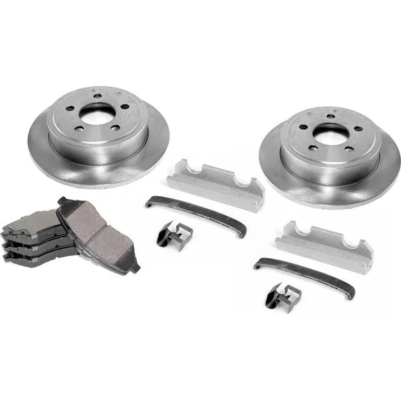 OMIX 16760.01 Front Disc Brake Service & Master Overhaul Kit for 99-06 Jeep Wrangler TJ, Unlimited & Cherokee XJ