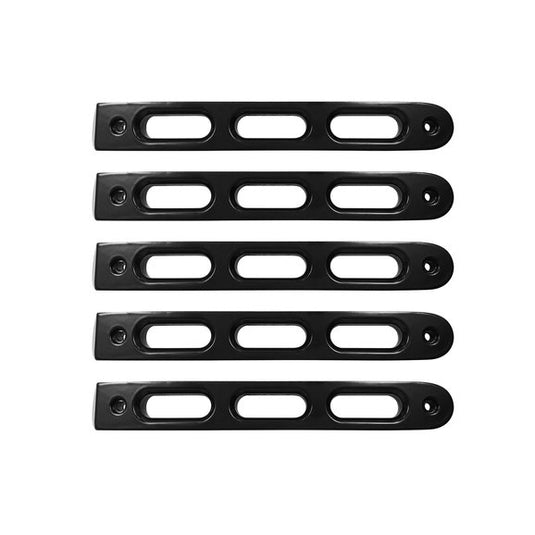 DV8 Offroad Slots Door & Tailgate Handle Inserts for 07-18 Jeep Wrangler Unlimited JK 4 Door