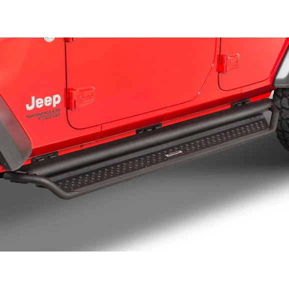 Load image into Gallery viewer, Go Rhino D14505T Dominator D1 Side Steps for 07-18 Jeep Wrangler Unlimited JK 4-Door
