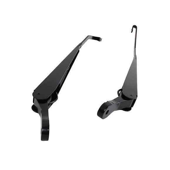 Load image into Gallery viewer, Kentrol 50591 Windshield Wiper Arm Pair in Black for 07-18 Jeep Wrangler JK
