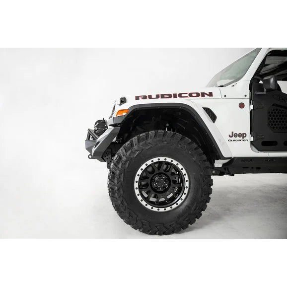 Load image into Gallery viewer, ADD Offroad Stealth Fighter Full Length Front Bumper with Hoop for 18-24 Jeep Wrangler &amp; Gladiator JT Rubicon Models
