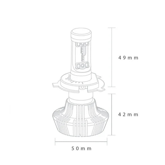 Load image into Gallery viewer, PIAA 26-17304 Platinum H4 (9003) LED Bulb Twin Pack
