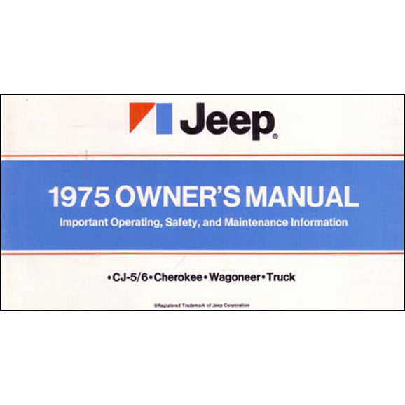 Load image into Gallery viewer, Bishko Automotive Literature Factory Authorized Owners Manuals for 72-86 CJ Jeep Models
