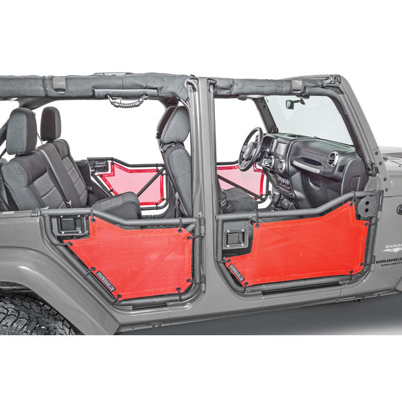 Load image into Gallery viewer, SpiderWebShade ShadeSkins for 07-18 Jeep Wrangler Unlimited JK 4 Door
