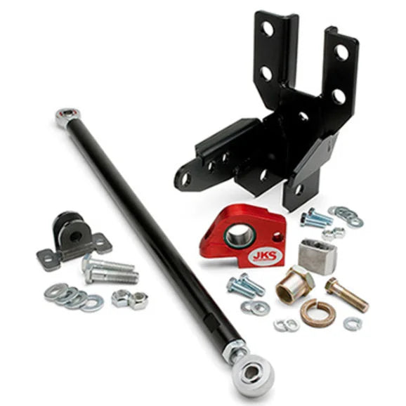 JKS Manufacturing OGS166 Front Trackbar & Sector Shaft Reinforcement Kit for 07-18 Jeep Wrangler JK with 2