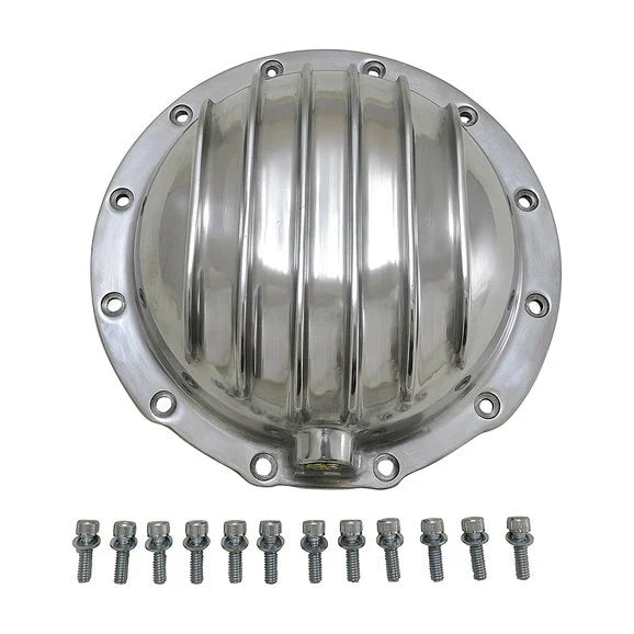 Yukon Gear & Axle YP Finned Polished Aluminum Replacement Differential Cover for AMC Model 20