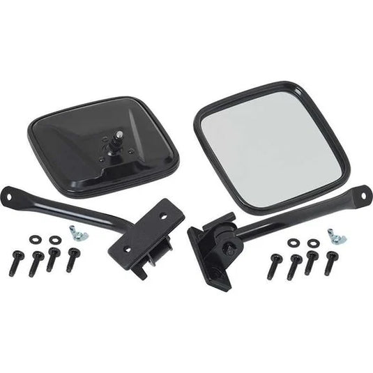 Kentrol EZ-Detach Mirrors for 97-18 Jeep Wrangler TJ, JK & Unlimited