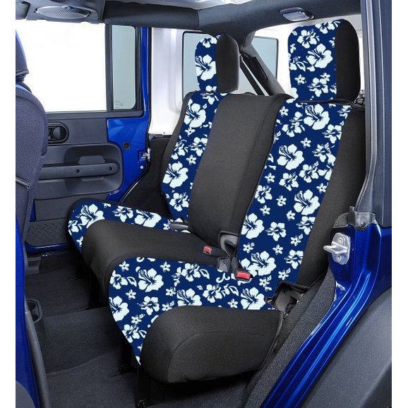 Load image into Gallery viewer, Coverking Custom Rear Seat Covers for 08-10 Jeep Wrangler Unlimited JK 4 Door
