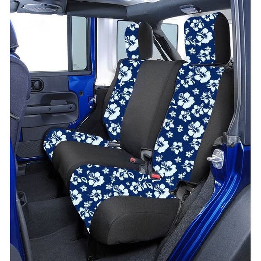 Coverking Custom Rear Seat Covers for 08-10 Jeep Wrangler Unlimited JK 4 Door