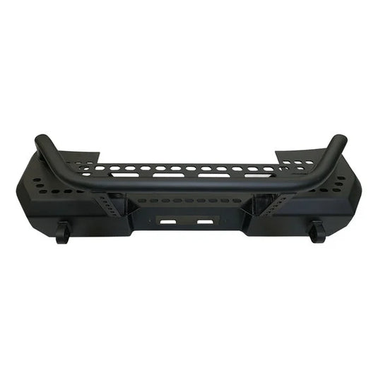 Warrior Products 6537 MOD Series Front Stubby Bumper with Brush Guard for 18-24 Jeep Wrangler JL & Gladiator JT