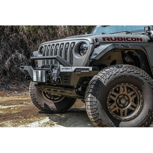 Attica 4x4 Frontier Series Front Modular Bumper for 18-24 Jeep Wrangler JL & Gladiator JT