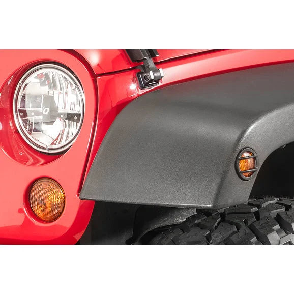 Load image into Gallery viewer, Kentrol Stainless Steel Side Markers Covers for 07-18 Jeep Wrangler JK
