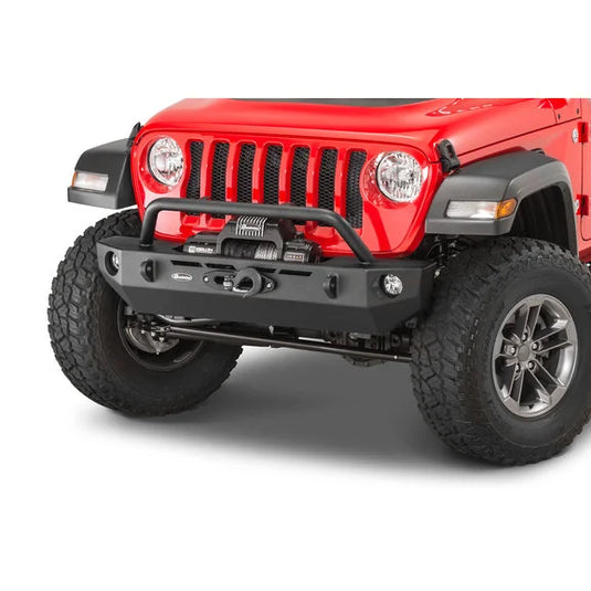 Quadratec QRC Front Winch Ready Bumper for 18-24 Jeep Wrangler JL & Gladiator JT