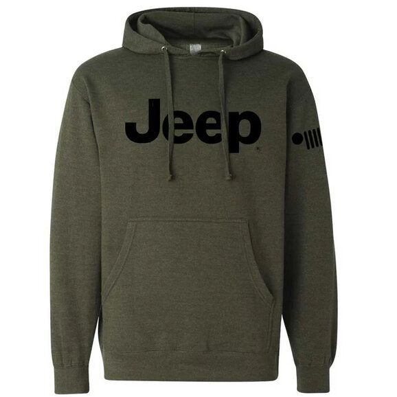 Load image into Gallery viewer, Jeep Merchandise Men&#39;s Jeep Text Hoodie
