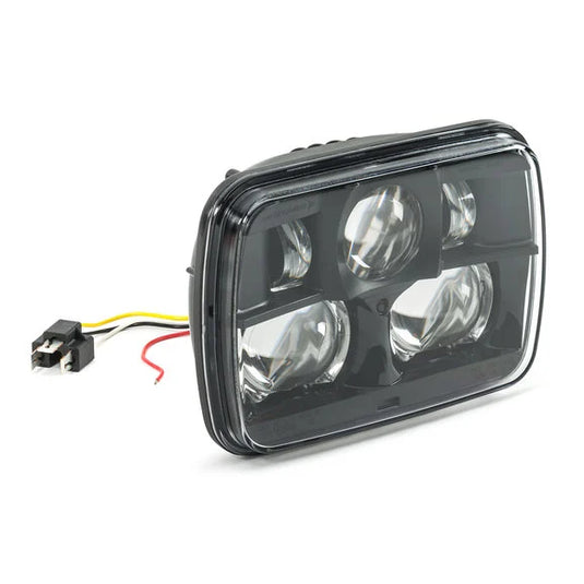 J.W. Speaker 8900 LED Headlight Kit for 84-01 Jeep Wrangler YJ, Cherokee XJ & Comanche MJ